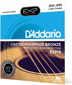 D'ADDARIO EXP16 - Струны для акустической гитары EXP16-1 - фото 7941