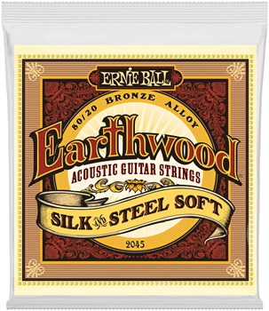 ERNIE BALL 2045 Earthwood Silk & Steel Soft 11-52 - Струны для акустической гитары P02045-1 - фото 8404