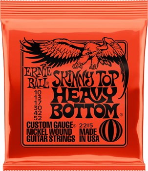 ERNIE BALL 2215 Nickel Wound Slinky Skinny Top Heavy Bottom 10-52 - Струны для электрогитары P02215-1 - фото 8417