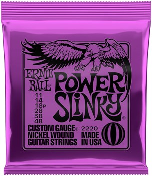 ERNIE BALL 2220 Nickel Wound Slinky Power 11-48 - Струны для электрогитары P02220-1 - фото 8424