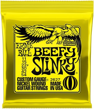 ERNIE BALL 2627 Nickel Wound Slinky Beefy 11-54 - Струны для электрогитары P02627-1 - фото 8440