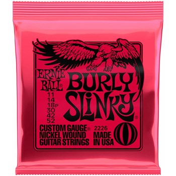 ERNIE BALL 2226 Nickel Wound Slinky Burly 11-52 - Струны для электрогитары P02226-1 - фото 8445