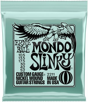 ERNIE BALL 2211 Nickel Wound Slinky Mondo 10.5-52 - Струны для электрогитары P02211-1 - фото 8883