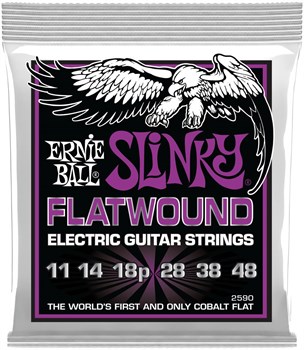 ERNIE BALL 2590 Slinky Flatwound Power 11-48 - Струны для электрогитары P02590-1 - фото 8910