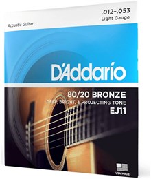 D'ADDARIO EJ11 - Струны для акустической гитары EJ11-1