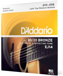 D'ADDARIO EJ14 - Струны для акустической гитары EJ14-1