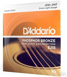 D'ADDARIO EJ15 - Струны для акустической гитары EJ15-1