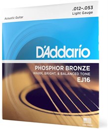 D'ADDARIO EJ16 - Струны для акустической гитары EJ16-1