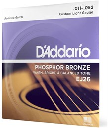 D'ADDARIO EJ26 - Струны для акустической гитары EJ26-1