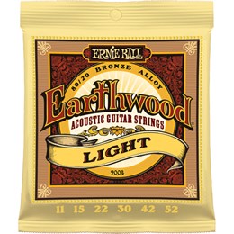 ERNIE BALL 2004 Earthwood 80/20 Bronze Light 11-52 - Струны для акустической гитары P02004-1