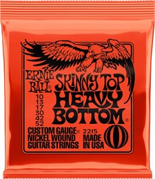 ERNIE BALL 2215 Nickel Wound Slinky Skinny Top Heavy Bottom 10-52 - Струны для электрогитары P02215-1