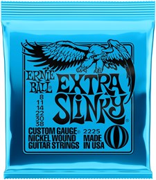 ERNIE BALL 2225 Nickel Wound Slinky Extra 8-38 - Струны для электрогитары P02225-1