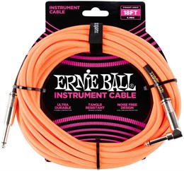 ERNIE BALL 6084, 5.49м - Инструментальный кабель P06084-1