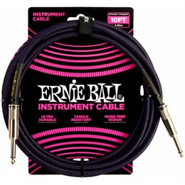 ERNIE BALL 6393, 3.05м - Инструментальный кабель P06393-1