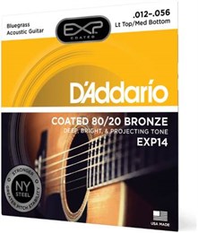 D'ADDARIO EXP14 - Струны для акустической гитары EXP14-1