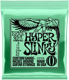 ERNIE BALL 2229 Nickel Wound Slinky Hyper 8-42 - Струны для электрогитары P02229-1