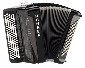 A3689 GENIUS IV 120 BK B-S Аккордеон кнопочный (баян) Hohner A3689 - фото 11187