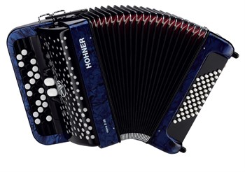 A4254 NOVA II 48 Blue Аккордеон кнопочный Hohner A4254 - фото 11194