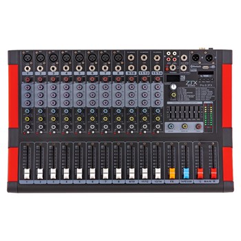 ZTX audio Pro 8.3Fx микшерный пульт 8mono, 3stereo канала с MP3/SD/DSP/BT/USB Pro 8.3Fx - фото 14716