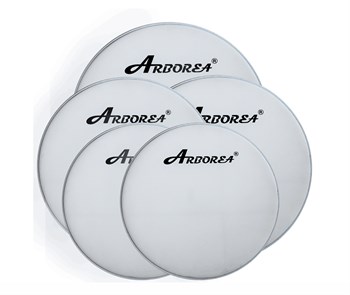 ARDLW-22 Пластик для бас-барабана 22", белый, Arborea ARDLW-22 - фото 15055