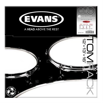 ETP-EC2SCLR-S EC2 Clear Standard Набор пластика для том барабана 12"/13"/16", Evans ETP-EC2SCLR-S - фото 15108