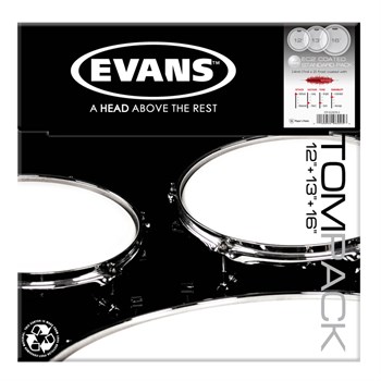 ETP-EC2SCTD-S EC2 Standard Набор пластика для том барабана, с покрытием 12"/13"/16", Evans ETP-EC2SCTD-S - фото 15110