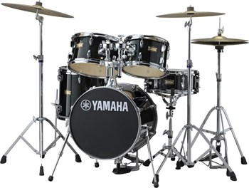 Yamaha JK6F5-RB Manu Katche Junior Kit Барабанная установка со стойками, черная, (2 коробки) JK6F5-RB-1 - фото 15519