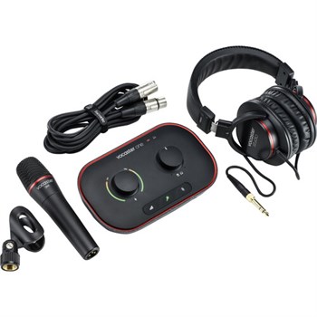 Vocaster-One-Studio Vocaster One Studio Комплект Аудио интерфейс USB, микрофон, наушники, Focusrite Vocaster-One-Studio - фото 16235