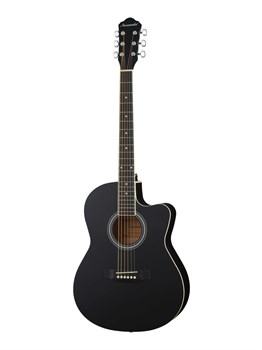 HS-3911-BK Акустическая гитара, с вырезом, черная, Naranda HS-3911-BK - фото 17631