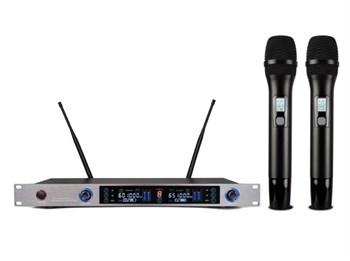 LS-212-2M Беспроводная микрофонная система, 2 ручных передатчика, LAudio LS-212-2M - фото 21073