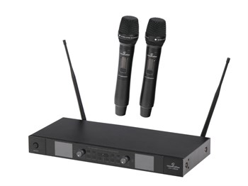 WF-U2602HH Беспроводная микрофонная система, 2 ручных передатчика, Soundsation WF-U2602HH - фото 21140
