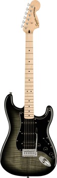 FENDER SQUIER Affinity 2021 Stratocaster FMT HSS MN Black Burst Электрогитара Affinity 2021 Stratocaster FMT HSS MN Black Burst - фото 21359