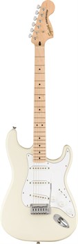 FENDER SQUIER Affinity 2021 Stratocaster MN Olympic White Электрогитара Affinity 2021 Stratocaster MN Olympic White - фото 21365