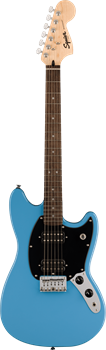 FENDER SQUIER Sonic Mustang HH California Blue Электрогитара Sonic Mustang HH California Blue - фото 21401