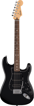 FENDER Standard Stratocaster HSS Black Электрогитара Standard Stratocaster HSS Black - фото 21508