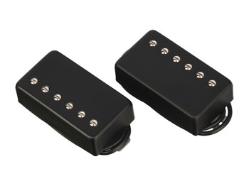 BGP411SB Dark Robber 6S Комплект магнитных звукоснимателей, черный, Bagdasar guitars BGP411SB - фото 22406