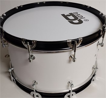 MBB-2610WH Барабан маршевый 26 х 10", белый, Мастерская Бехтеревых MBB-2610WH - фото 23757