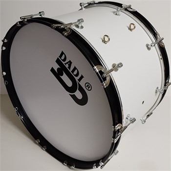 MBB-2212WH Барабан маршевый 22 х 12", белый, Мастерская Бехтеревых MBB-2212WH - фото 23759