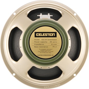 T1220BWD G12M Greenback Динамик 12", 8 Ом, 25Вт, Celestion T1220BWD - фото 24720