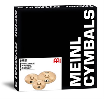 CC141620 Classics Custom Complete Cymbal Set Комплект тарелок 14, 16, 20", Meinl CC141620 - фото 26842