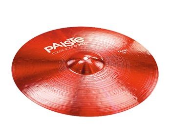 0001921416 Color Sound 900 Red Crash Тарелка 16", Paiste 0001921416 - фото 26945