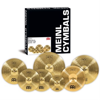 HCS-SCS HCS Super Cymbal Set Комплект тарелок 10", 14", 16", 16", 18", 20", Meinl HCS-SCS - фото 27469