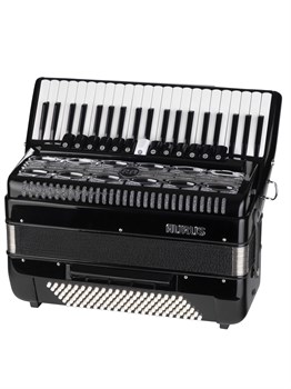 JH2021-BLACK Аккордеон 34/72/7/2, черный, с футляром, Aurus JH2021-BLACK - фото 27707