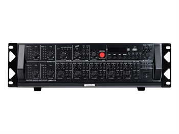 LAMR4120 Усилитель мощности трансляционный, матричный, 4х120Вт, 4 зоны, Laudio LAMR4120 - фото 28358