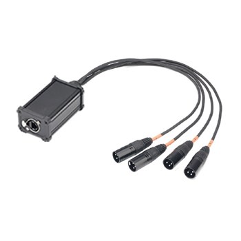 CXA031 DMX кабель, 4хXLR(3p)male - RJ-45, Soundking CXA031 - фото 28580