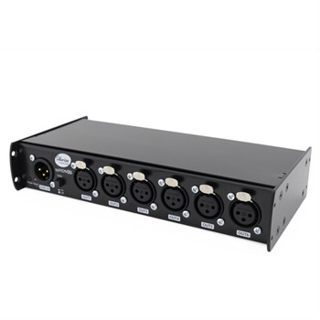 SL-SDX6C splitDMX X6 Сплиттер DMX, 6 каналов, Siberian Lighting SL-SDX6C - фото 28624