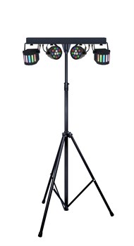 PL-31C Комплект светодиодных прожекторов на стойке, RGBW, 60Вт, LFocus PL-31C - фото 28743