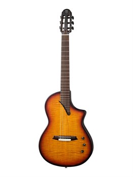 Hispania-Sunburst Классическая гитара со звукоснимателем, санберст, Martinez Hispania-Sunburst - фото 31182