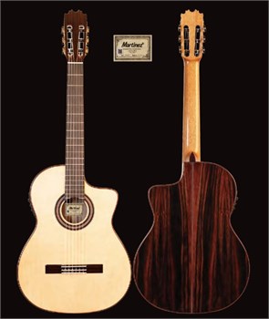 GS-Rose Gypsy Series Классическая гитара со звукоснимателем, Martinez GS-Rose - фото 31208
