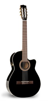 041701 Hybrid CW Black Crescent TRIC Электроакустическая классическая гитара, с футляром, La Patrie 041701 - фото 31290